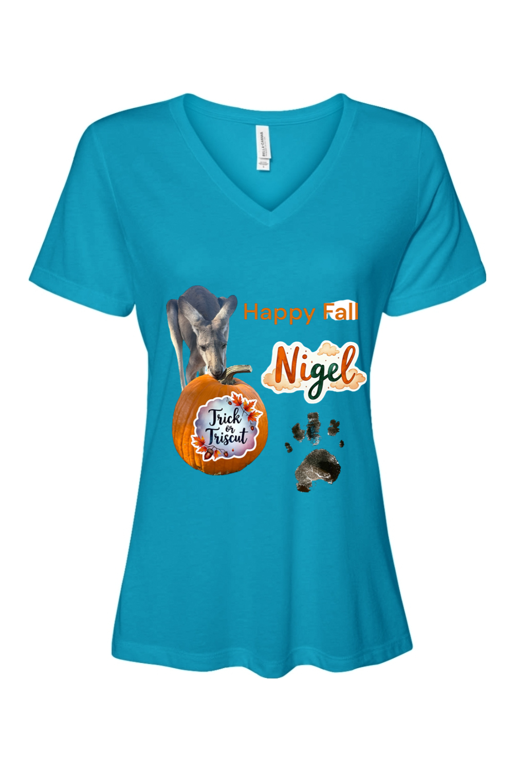 Happy Fall 2 Relaxed Fit Womens T-shirt