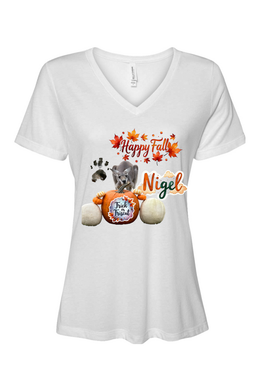 Happy Fall 1 Relaxed Fit Womens T-shirt