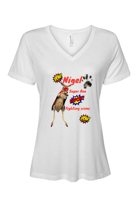 Fighting Crime Relaxed Fit Womens T-shirt