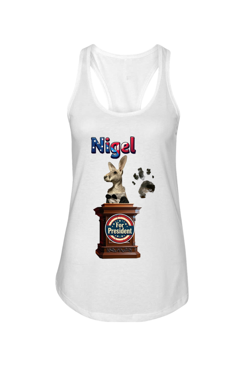 Nigel For President 1 Womens Tank