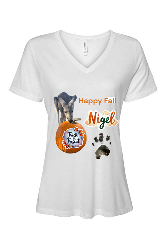 Happy Fall 2 Relaxed Fit Womens T-shirt