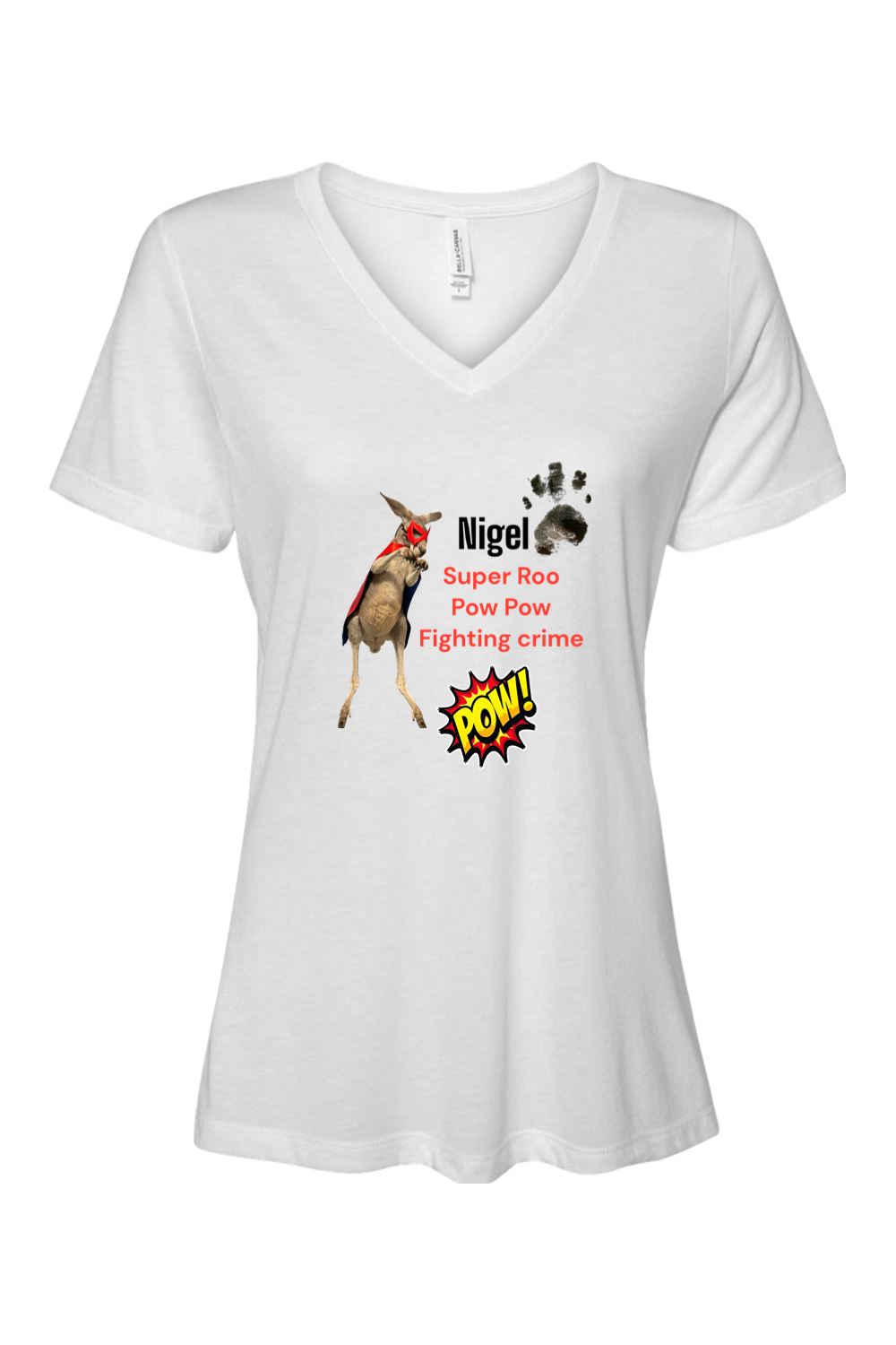 Fighting Crime 2 Relaxed Fit Womens T-shirt