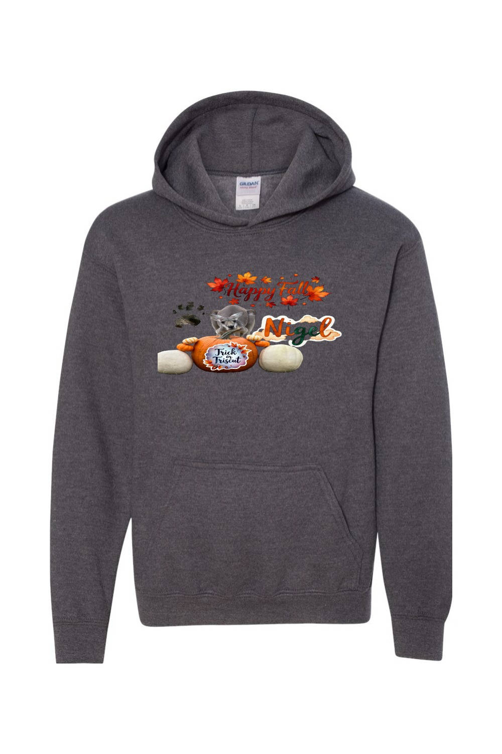 Happy Fall 1 Unisex Youth Hoodie