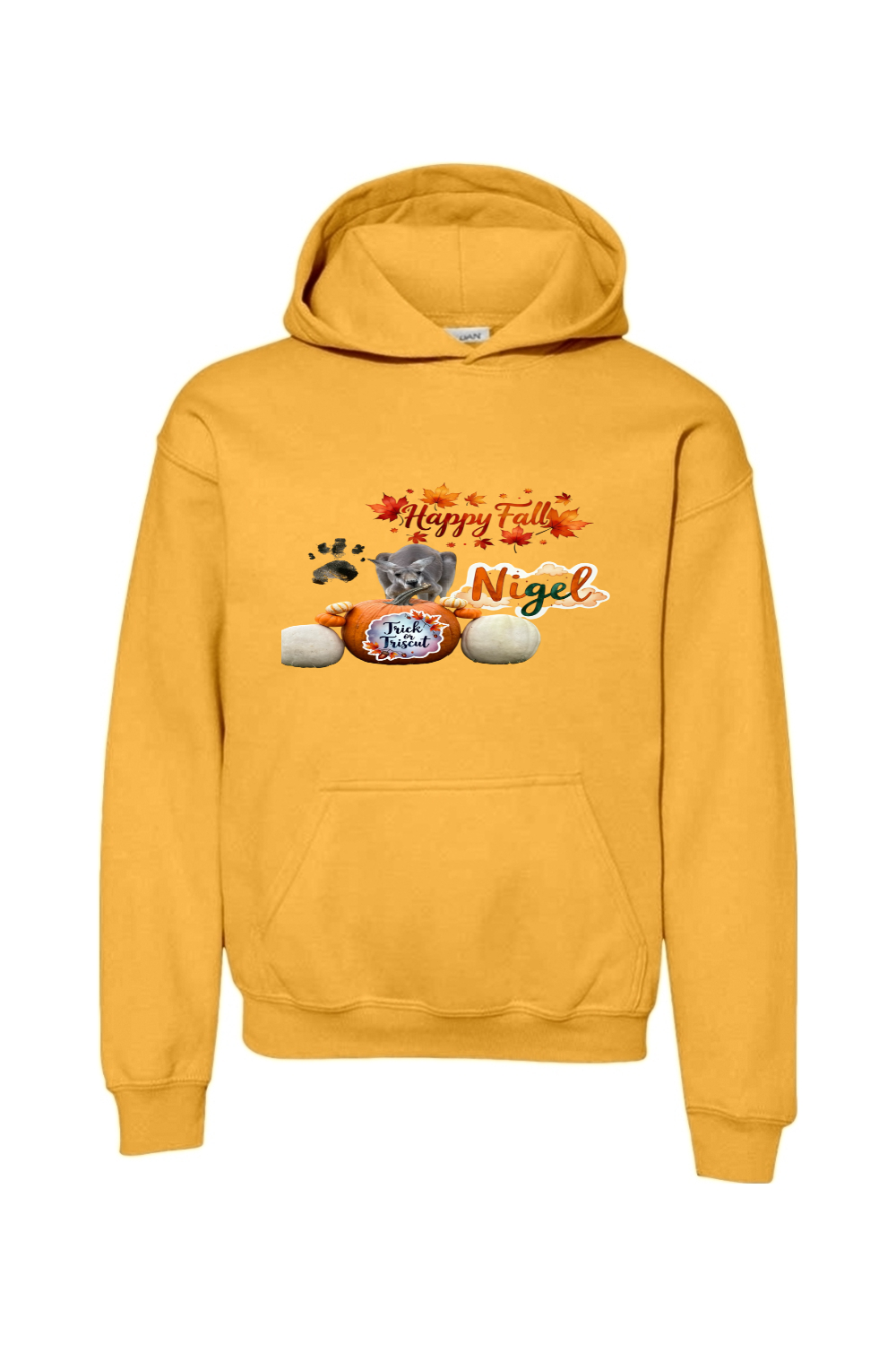Happy Fall 1 Unisex Youth Hoodie