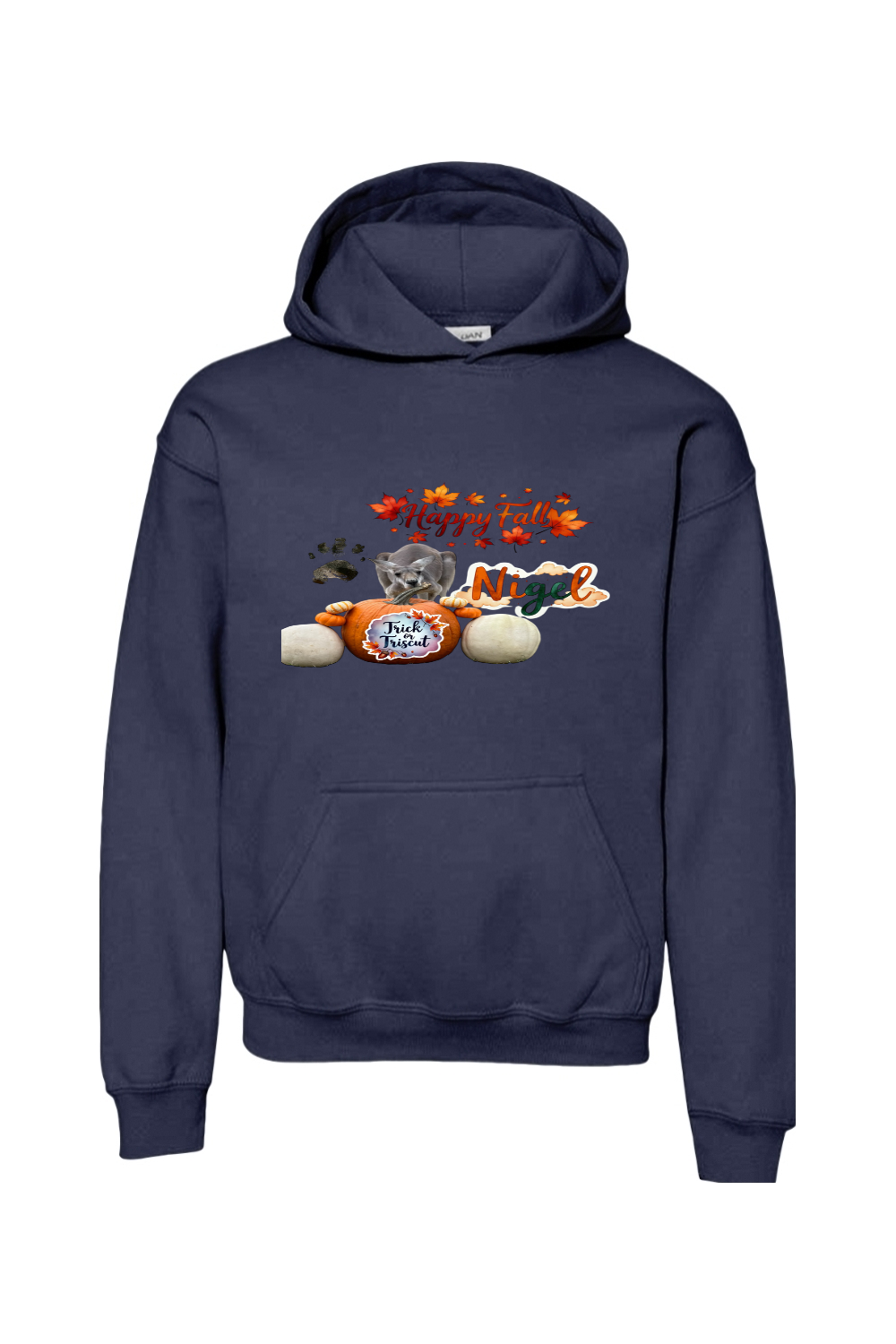Happy Fall 1 Unisex Youth Hoodie