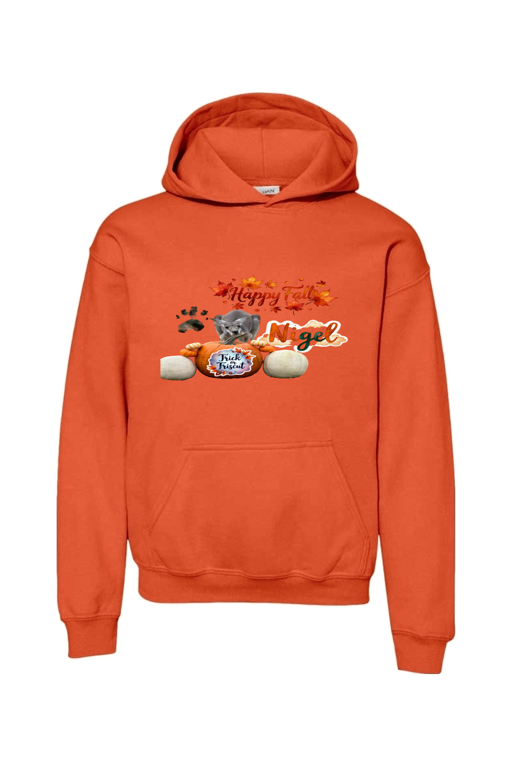 Happy Fall 1 Unisex Youth Hoodie