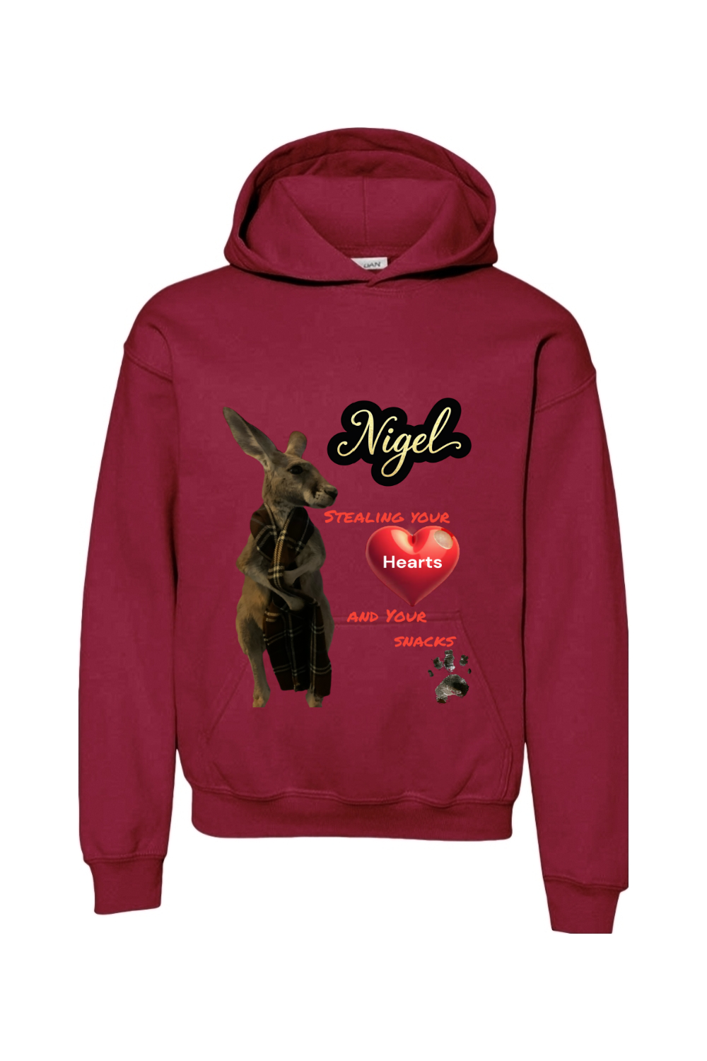 Stealing Hearts Unisex Youth Hoodie