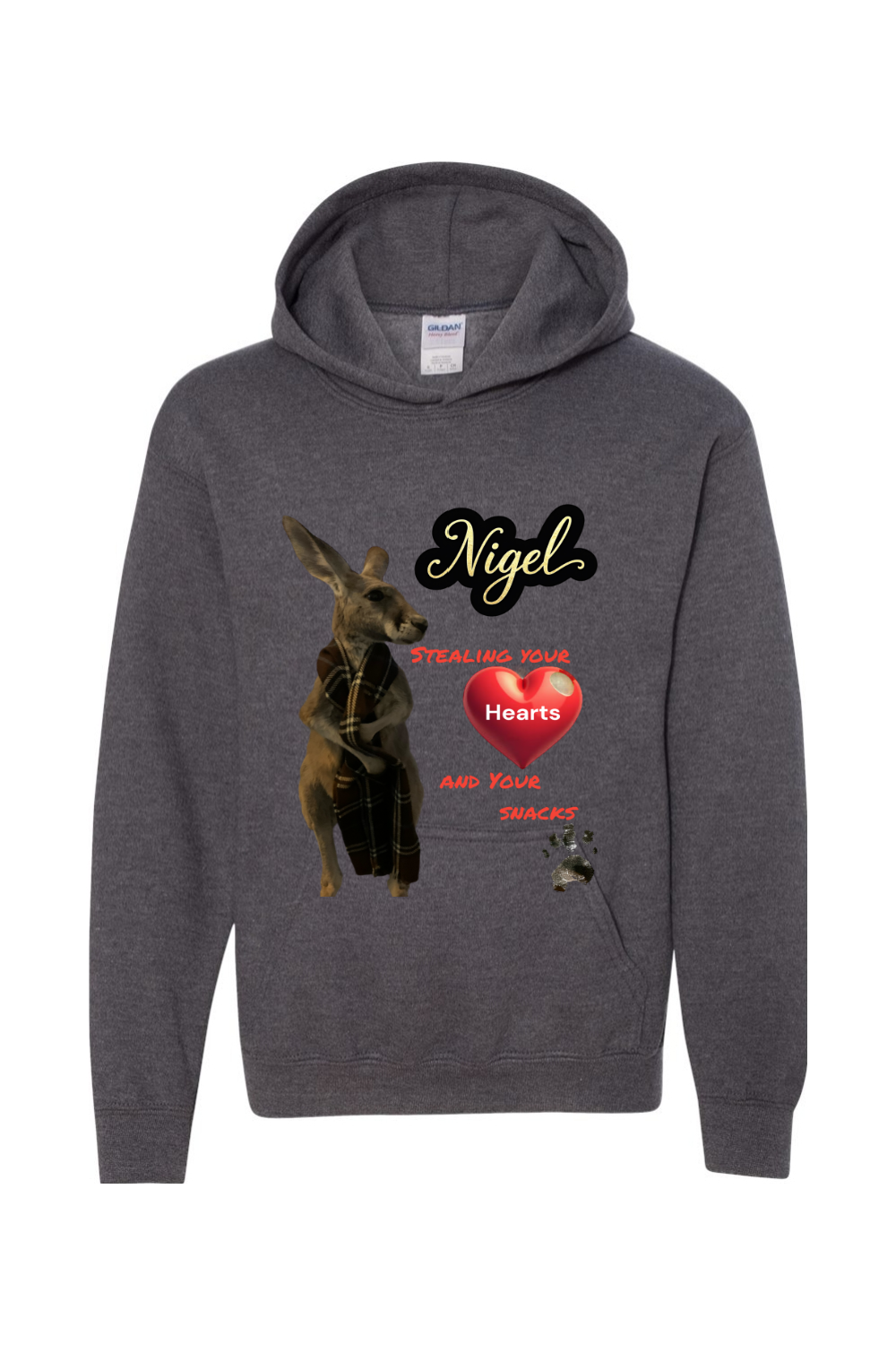 Stealing Hearts Unisex Youth Hoodie