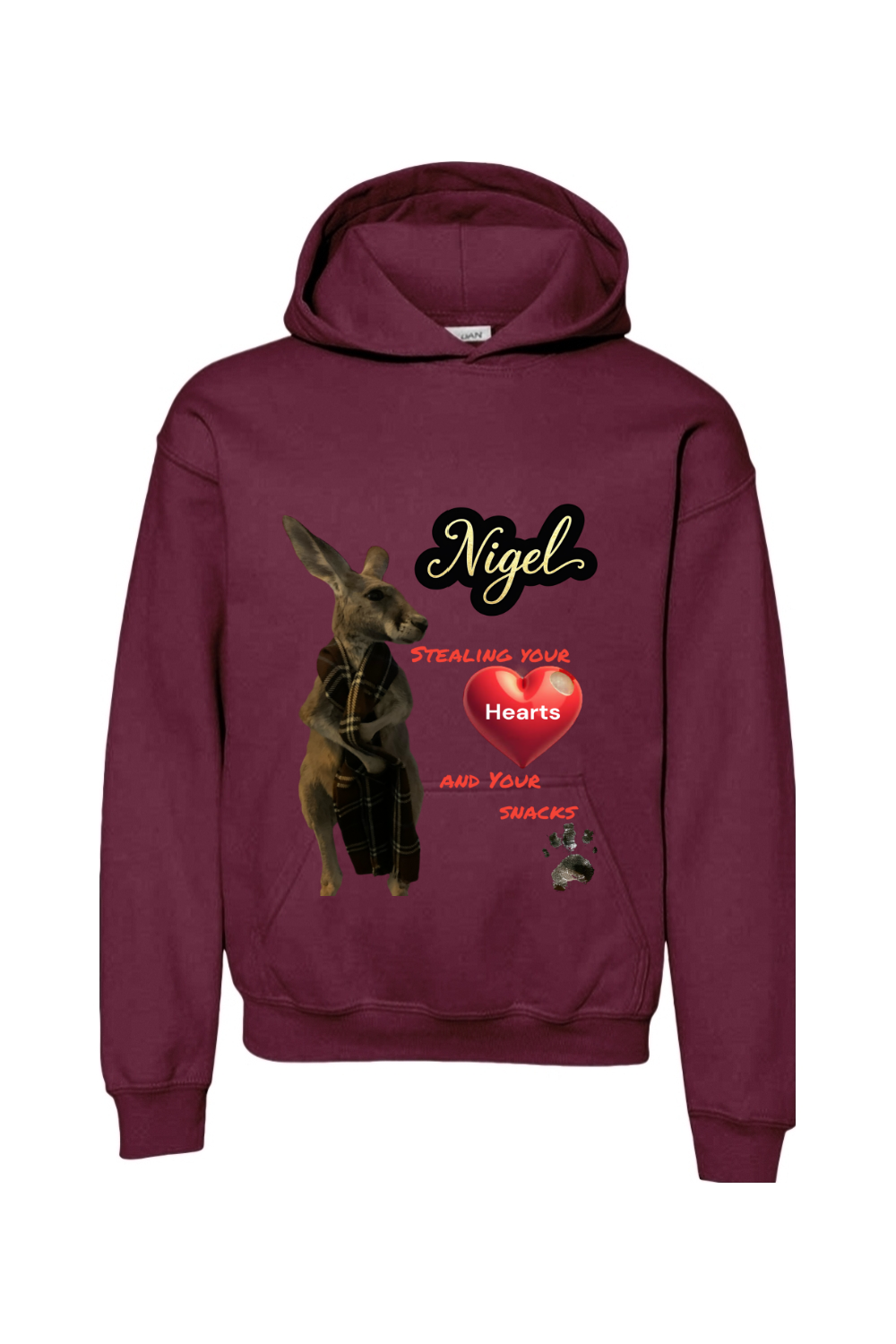 Stealing Hearts Unisex Youth Hoodie