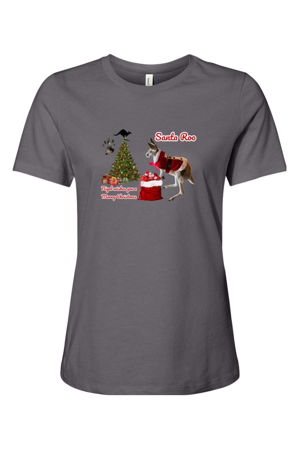 Santa Roo Womens T-shirt