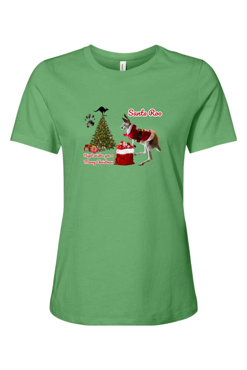 Santa Roo Womens T-shirt