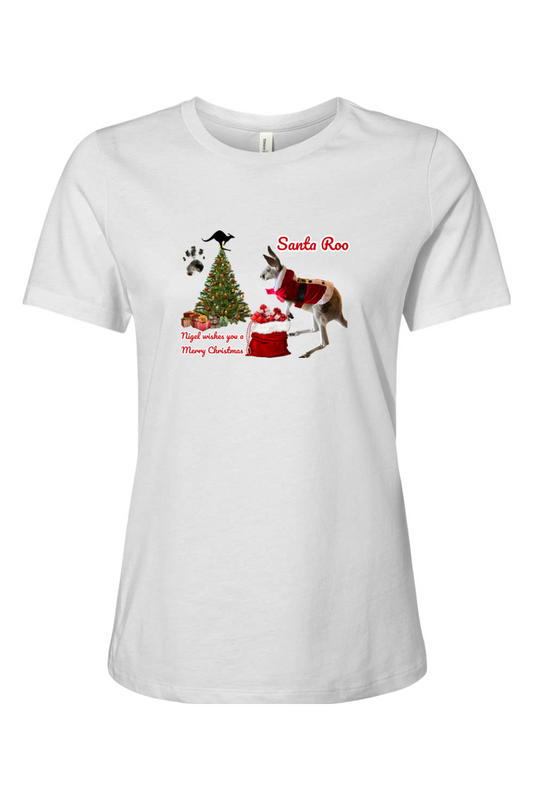 Santa Roo Womens T-shirt