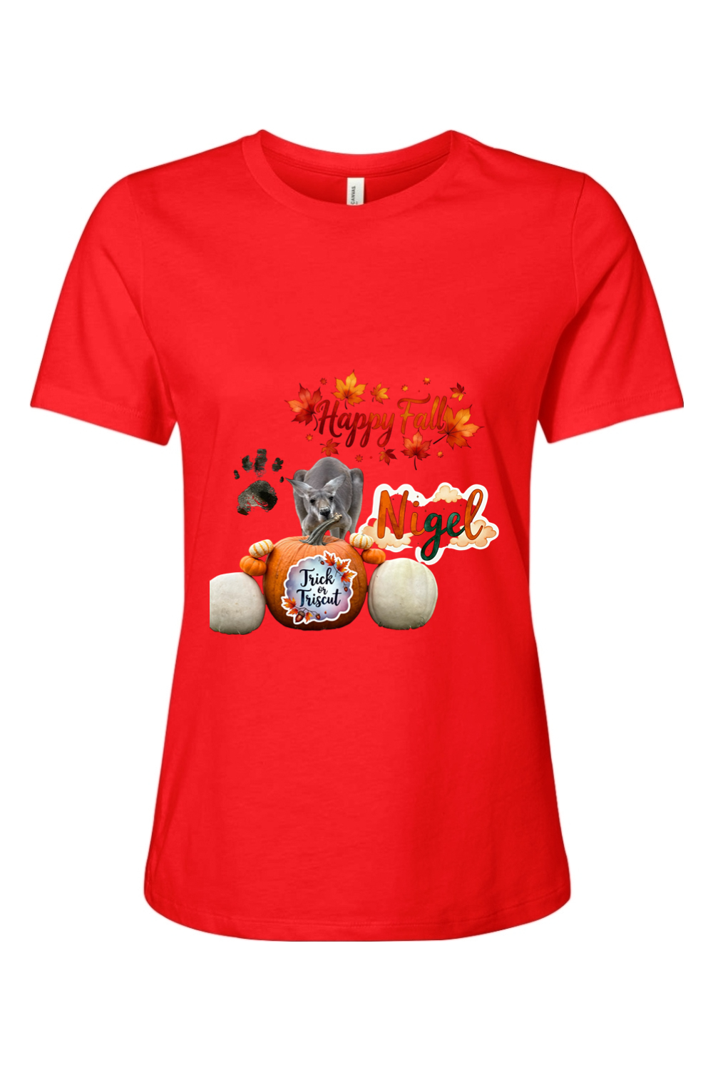 Happy Fall 1 Womens T-shirt