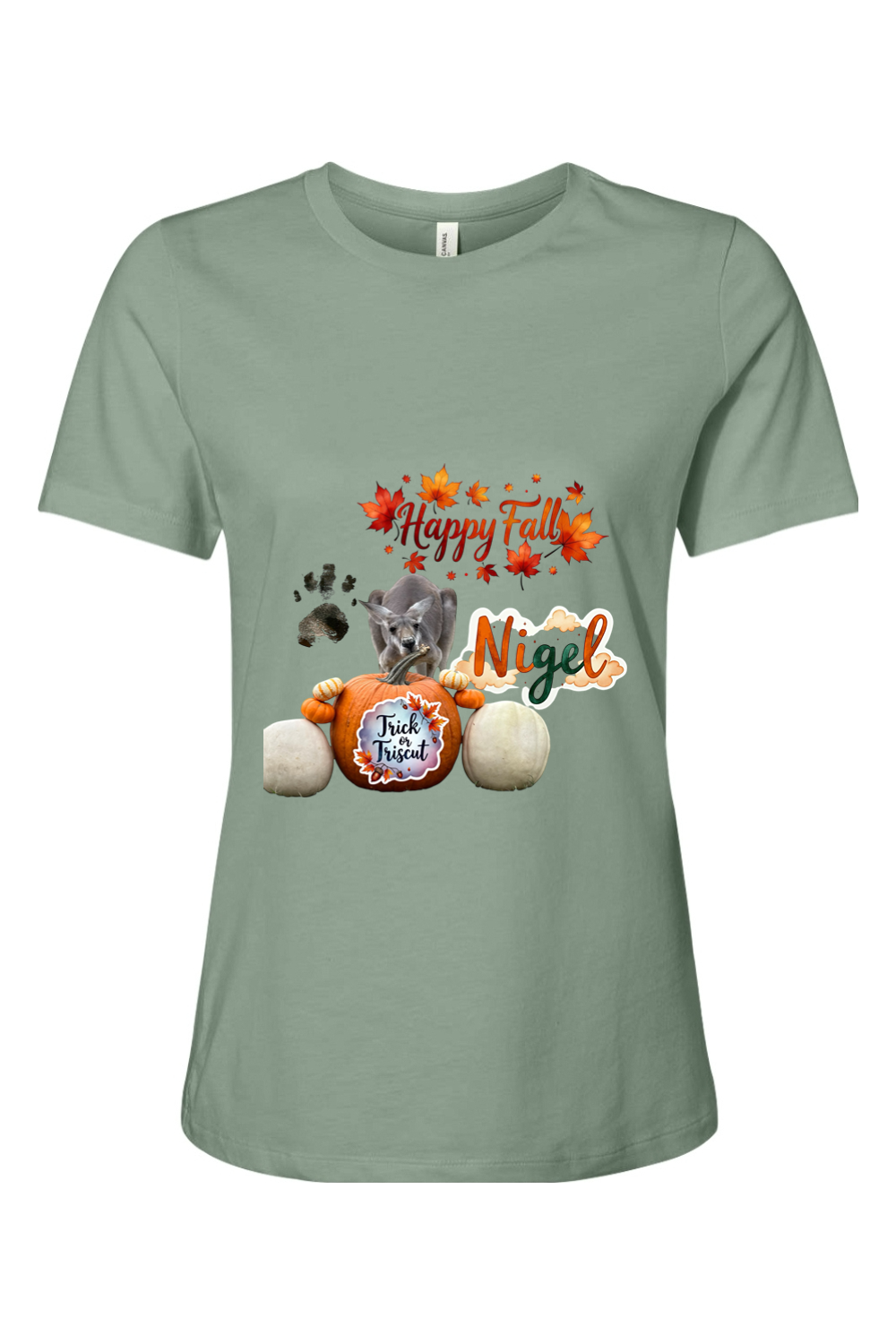 Happy Fall 1 Womens T-shirt