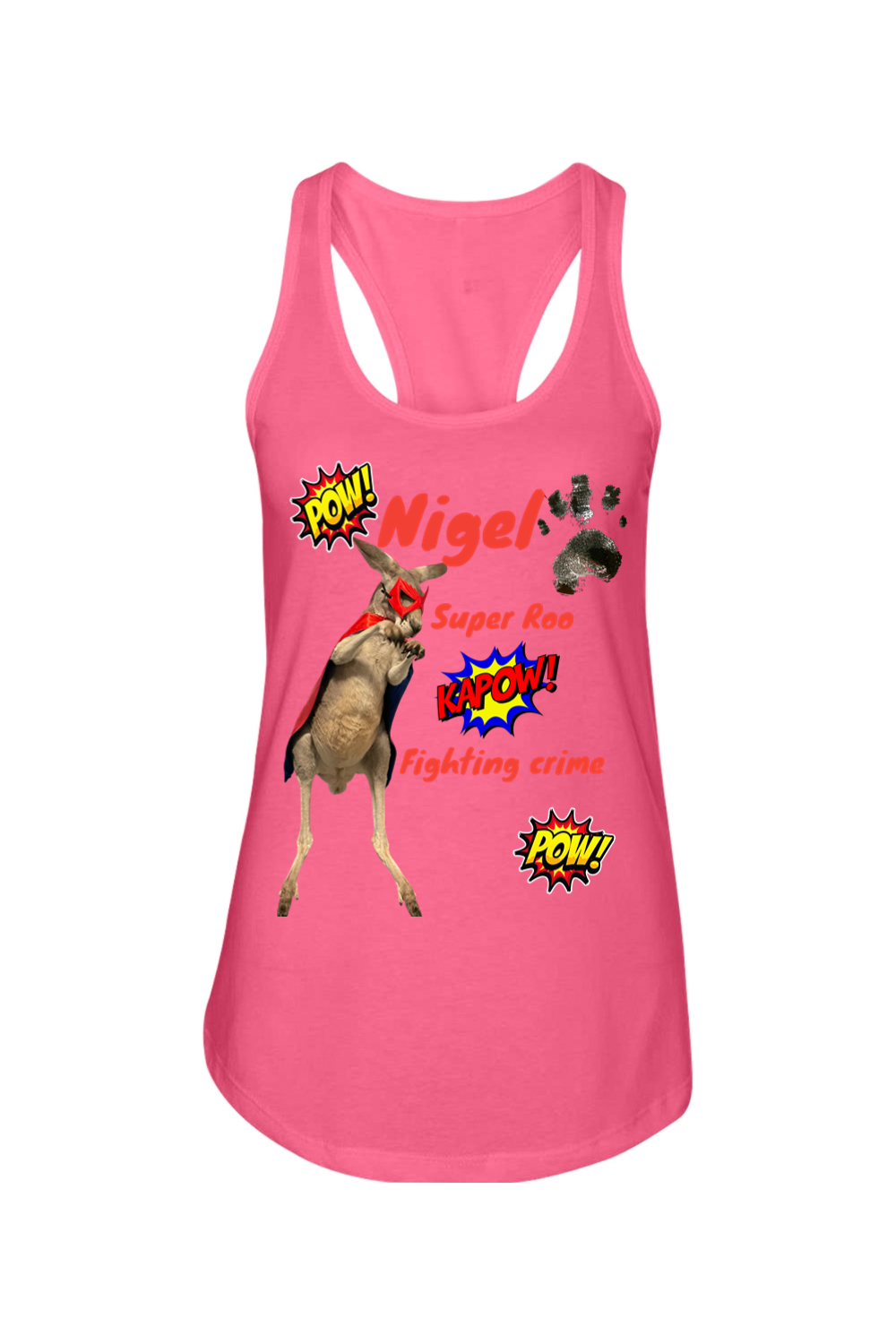 Fighting Crime Women's Tank