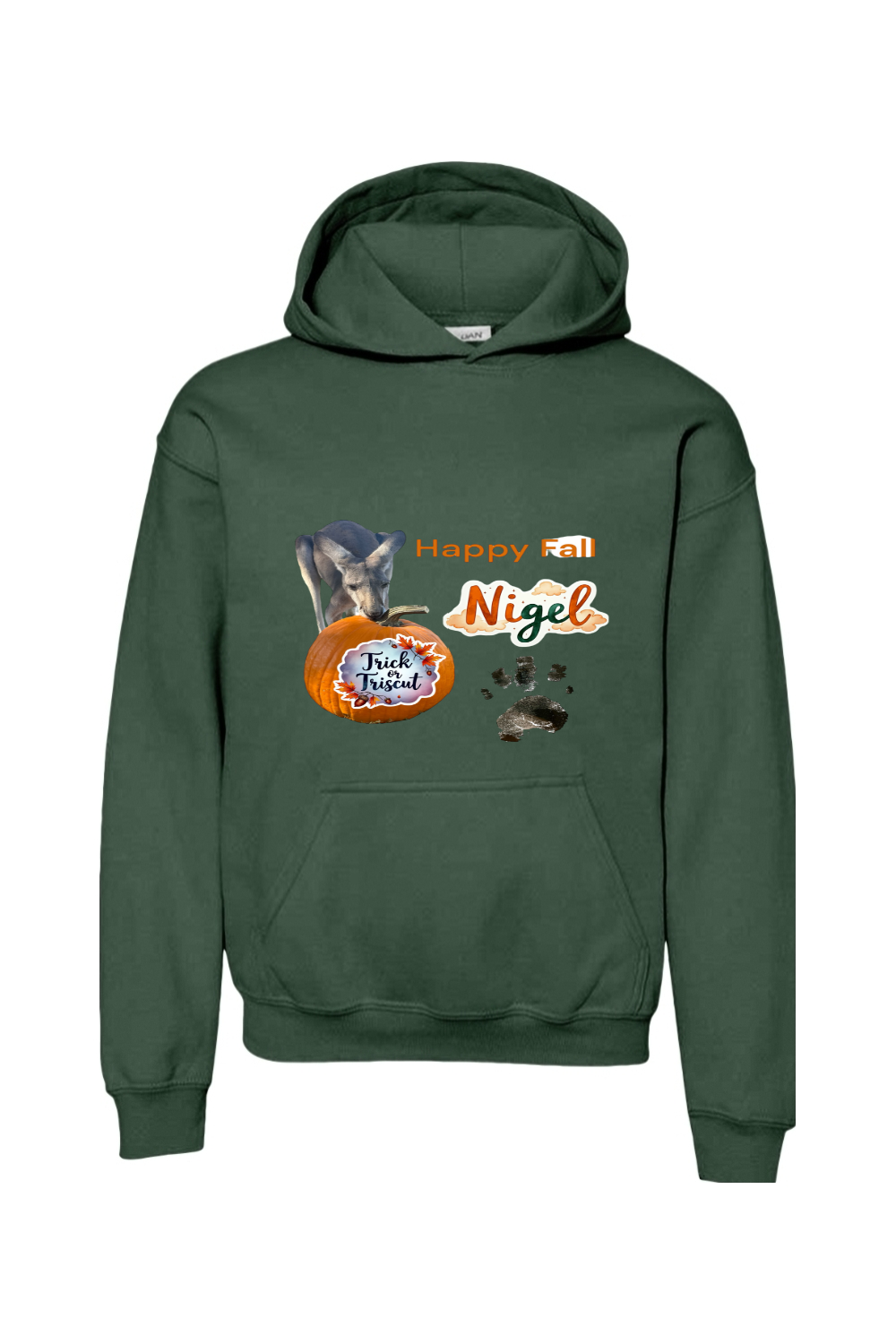 Happy Fall 2 Unisex Youth Hoodie