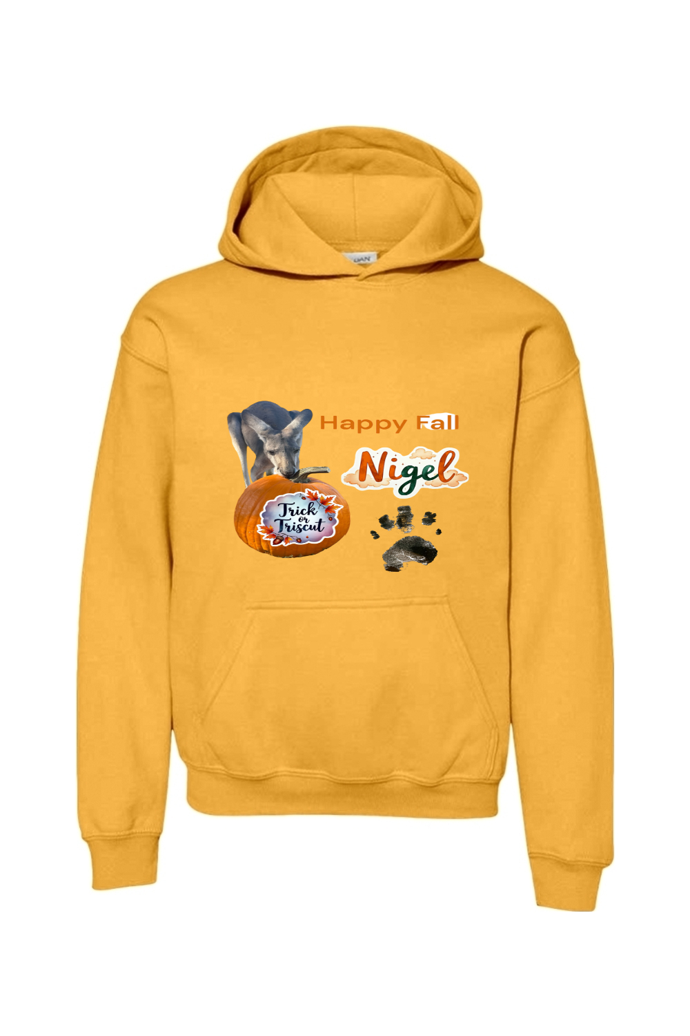 Happy Fall 2 Unisex Youth Hoodie