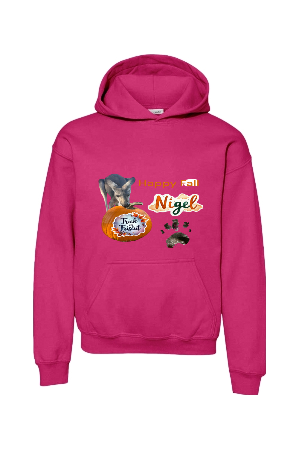 Happy Fall 2 Unisex Youth Hoodie