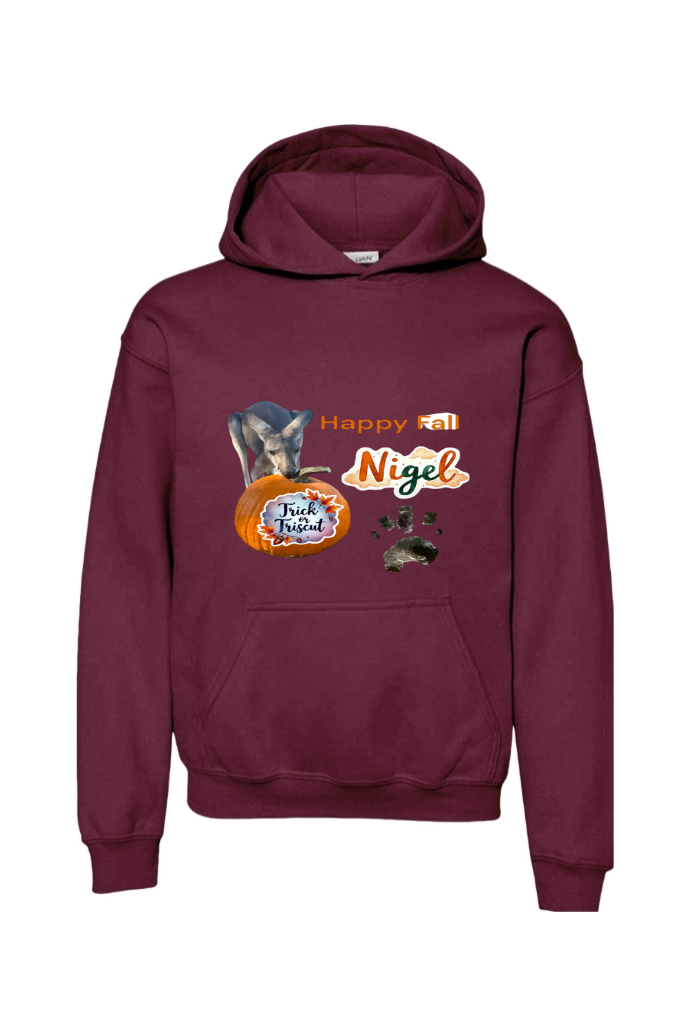 Happy Fall 2 Unisex Youth Hoodie