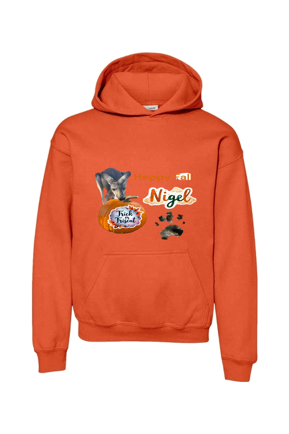 Happy Fall 2 Unisex Youth Hoodie